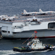 Fighter jets are seen on board China's aircraft carrier Liaoning as it sails into Hong Kong, China, July 7, 2017.